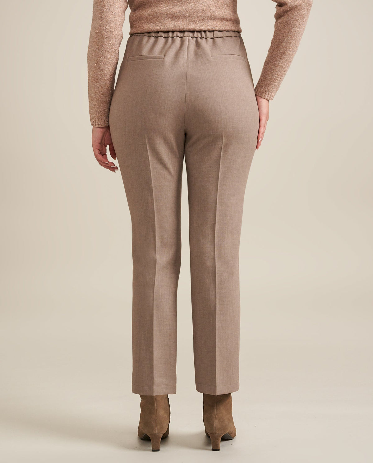 Pantalon Recto De Vestir Topo